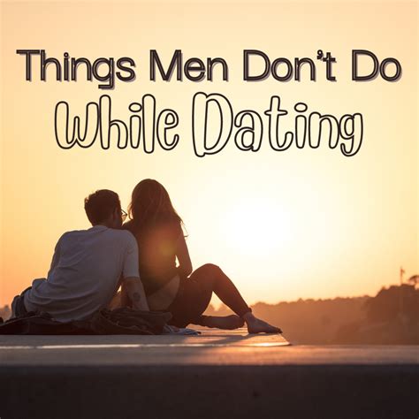 men arent dating